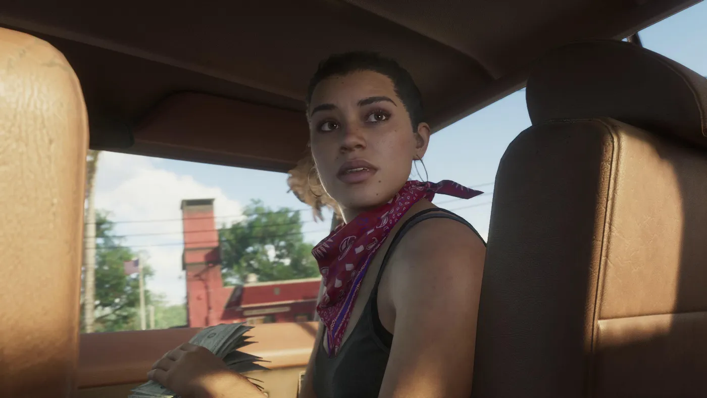 Lucia Caminos in GTA 6 — official Rockstar still