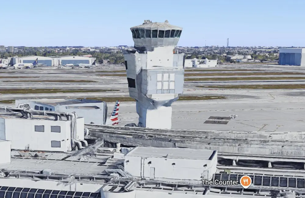 MIA North Terminal Tower — in real life