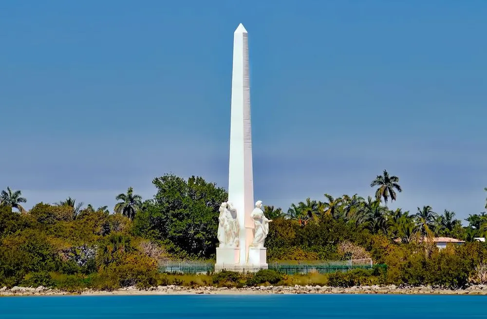Flagler Memorial Monument — in real life