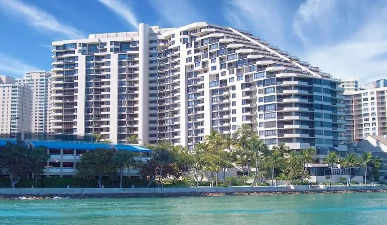 Brickell Key One — in real life