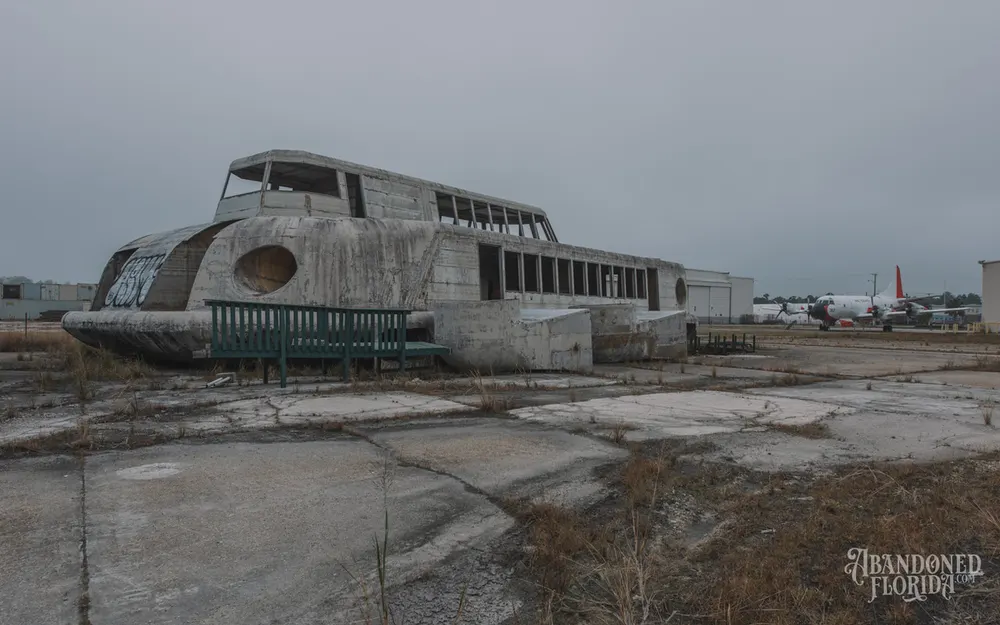Abandoned Hovercraft — in real life