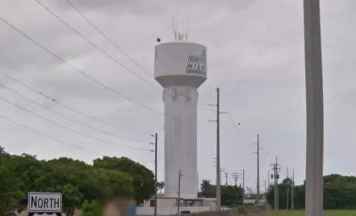 Hamlet Water Tower — in real life