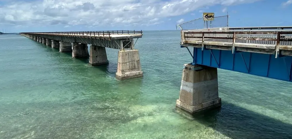 Old Seven Mile Bridge — in real life