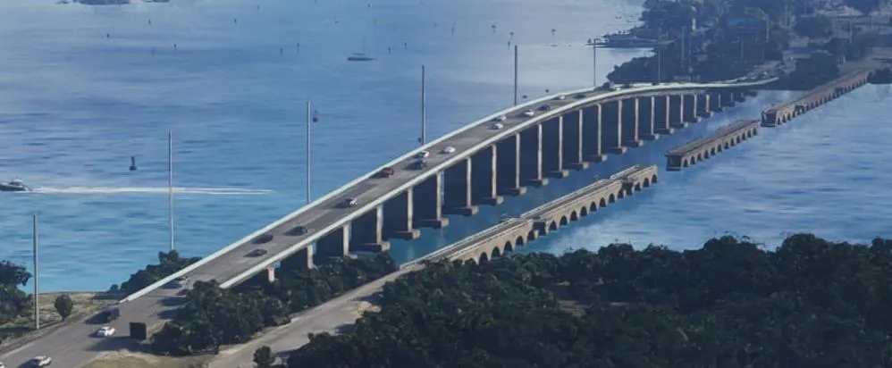 Seven Mile Bridge — in GTA 6 (in-game)