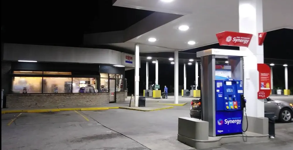 Alpha Gas Station — in real life