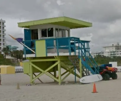 Lifeguard Tower — in real life