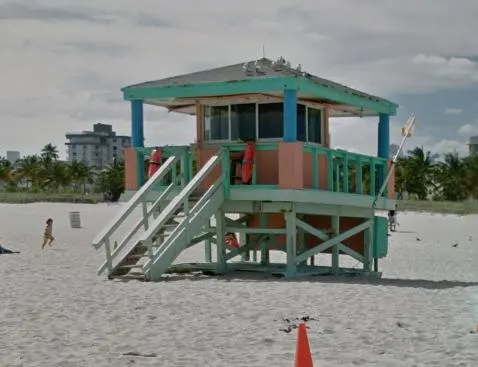 Lifeguard Tower — in real life