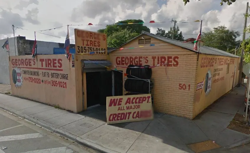Simon's Tires, La Perle — in real life
