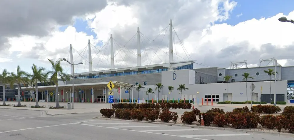 Cruise Terminal D — in real life
