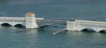 West Venetian Causeway Bridge — in real life