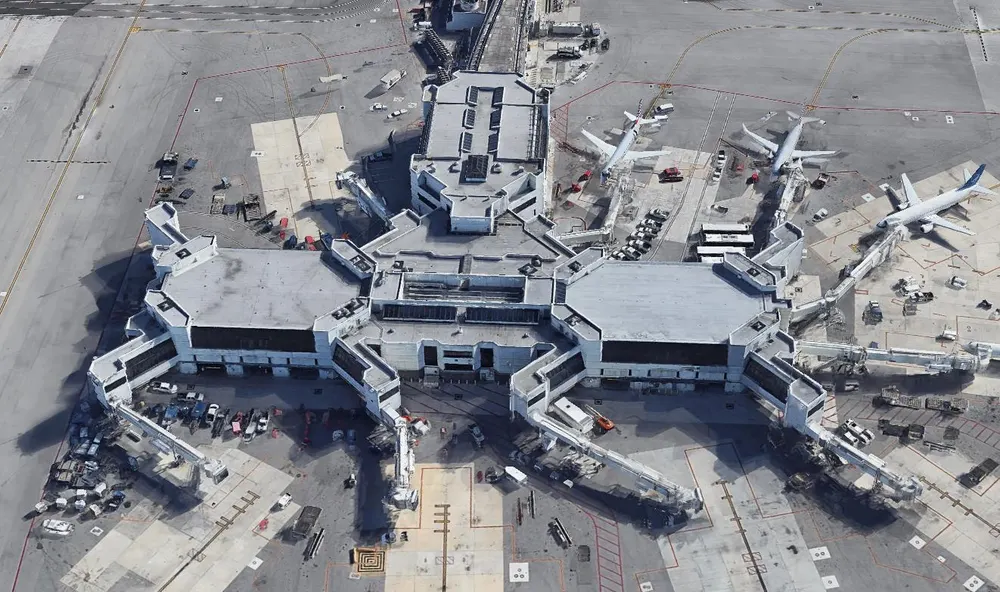 MIA Terminal E — in real life