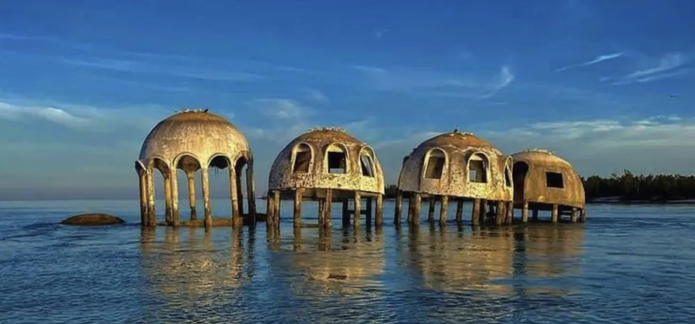 Cape Romano Dome House — in real life