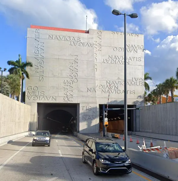Port Vice City Tunnel — in real life