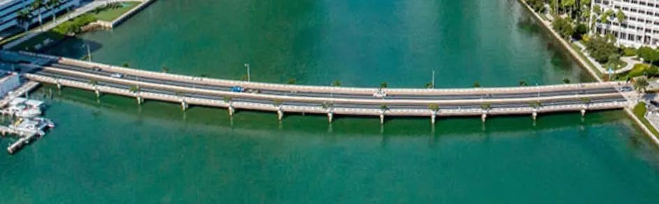 Tequesta Key Bridge — in real life