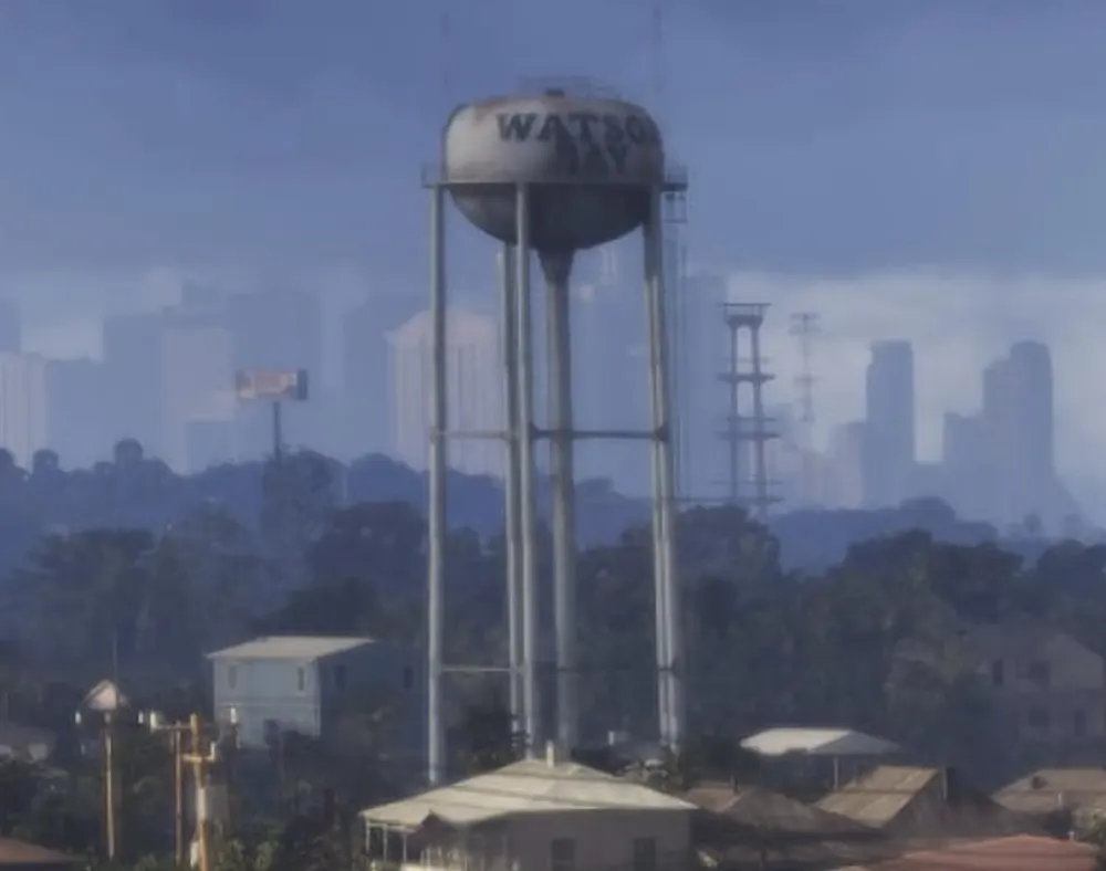 Watson Bay Water Tower — in GTA 6 (in-game)