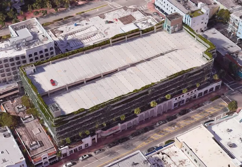 Miami Beach Parking Garage — in real life