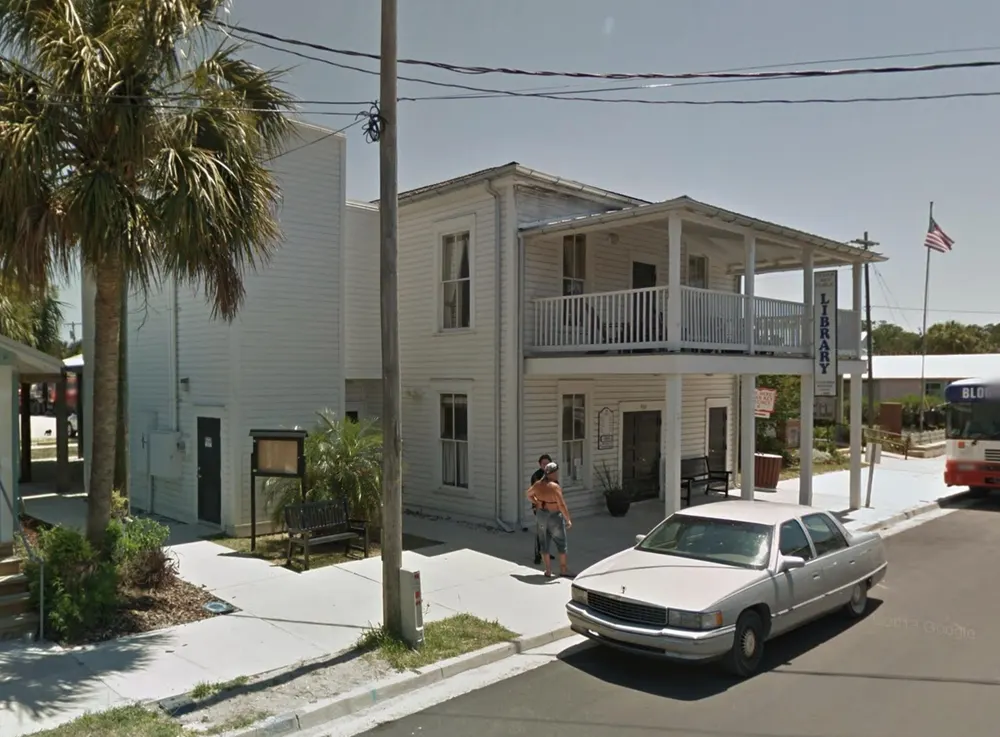 Cedar Key Public Library — in real life