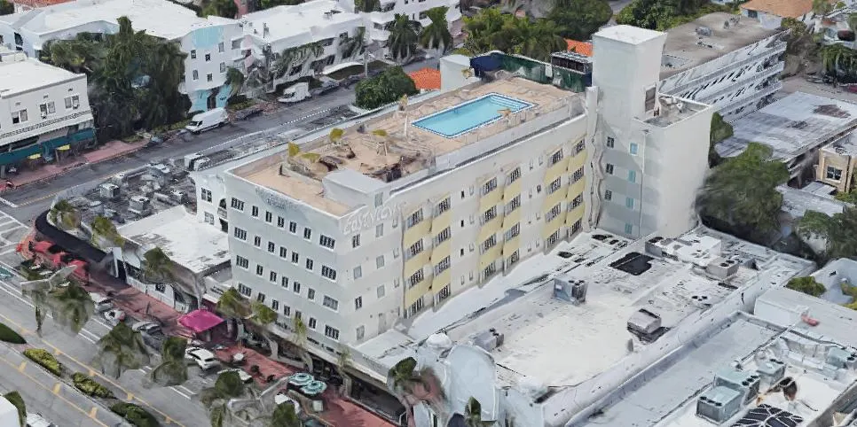 Courtyard by Marriott — in real life