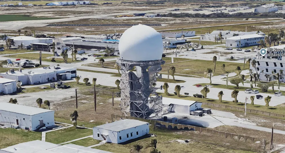 Radar Tower — in real life
